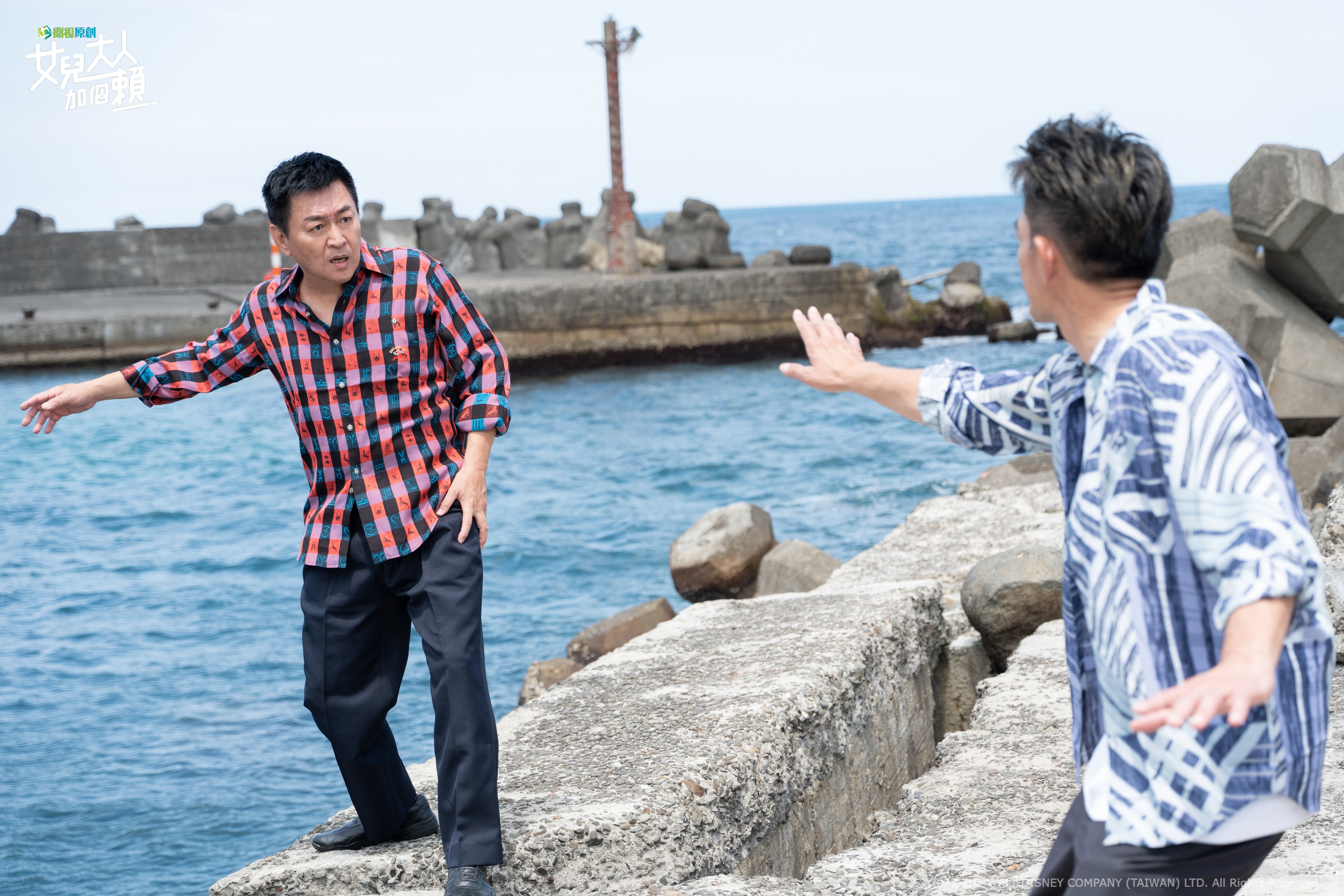 庹宗華（左）與柯叔元認識超過20年以上，暌違多年才又再次合作。（圖／衛視原創提供）