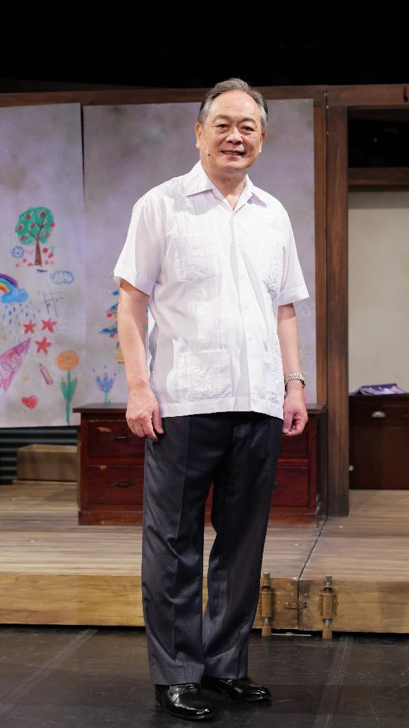 73歲的張復建靠著運動和飲食控制保養得宜。（圖／果陀劇場提供）