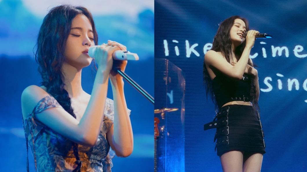 歐陽娜娜演唱〈不知道〉時，想到離世的外婆忍不住哽咽。（圖／海蝶音樂提供）