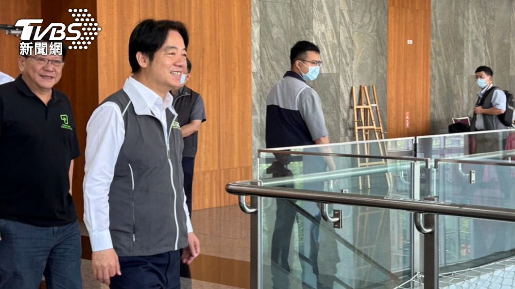 2024躺著選?賴清德心情好 笑呵呵回「沒有啦~」