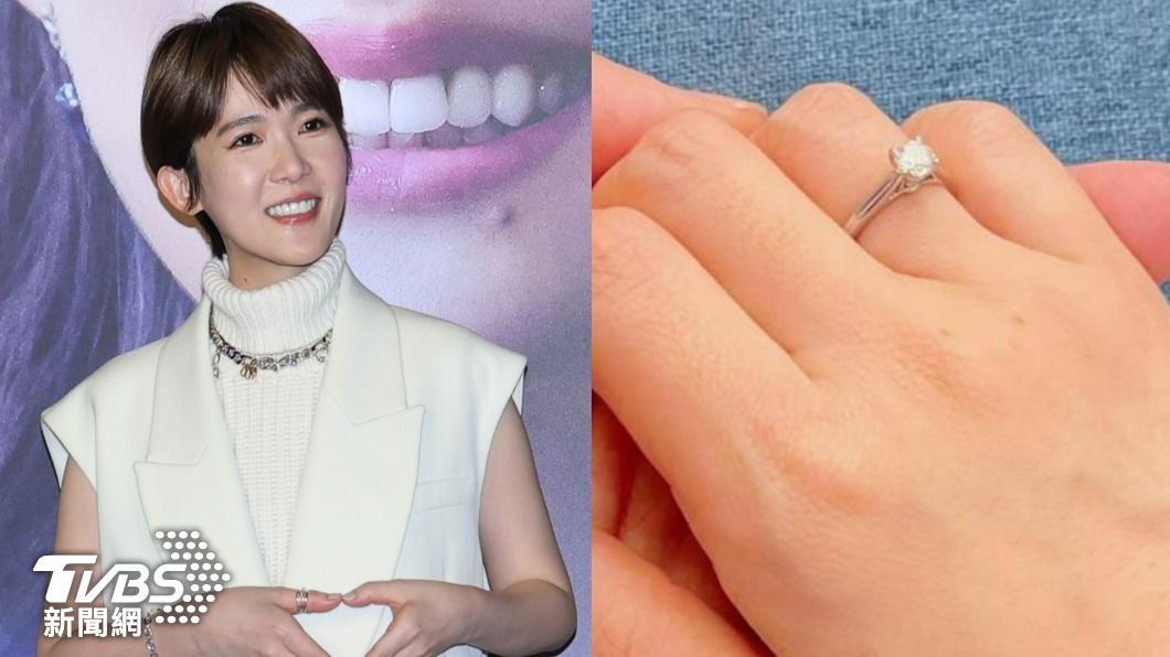孫可芳公開浪漫求婚細節!劉冠廷發抖下跪喊「8字」雙方感動落淚