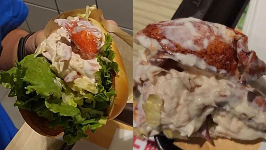 真·在地美食!阿嬤嘗鮮螯龍蝦堡 才咬一口「肉全掉地上」悲劇