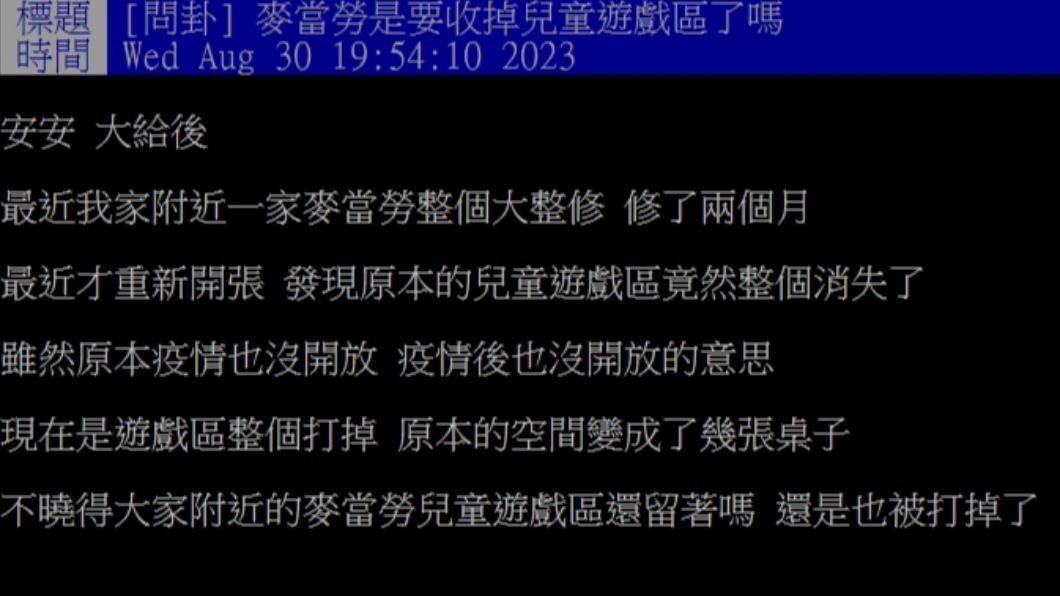 原PO發文。(圖/翻攝自PTT)