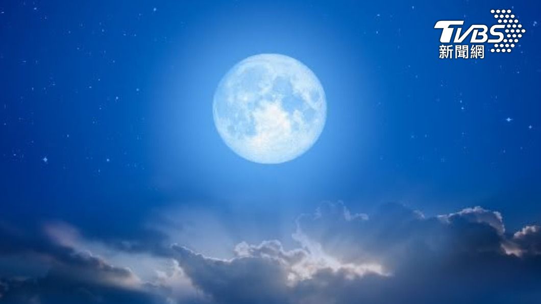 藍月是西方說法。(示意圖/shutterstock 達志影像)