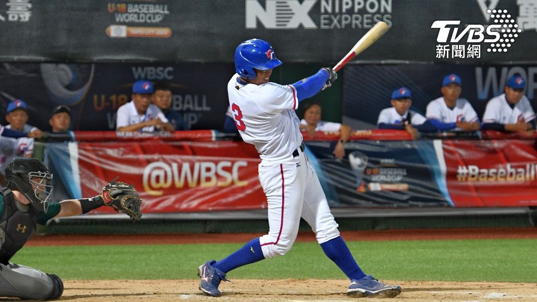 中華隊3:0勝澳洲,搶下U18首勝。(圖/胡瑞麒攝)