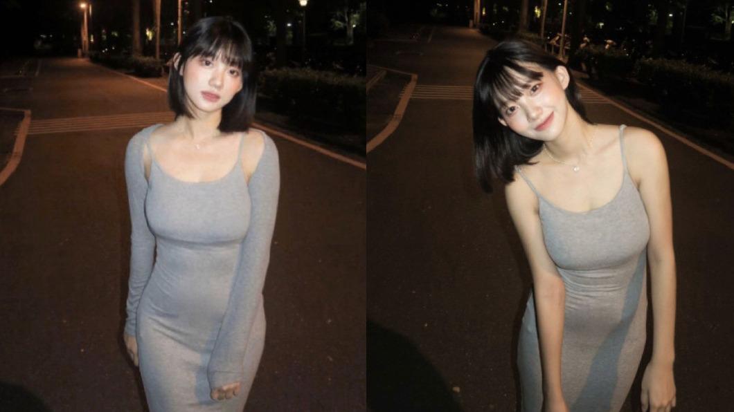 經常分享美照的寧寧近日挑戰「後媽裙」,沒想到卻意外爆紅。(圖/翻攝自「@1_ning_」IG)