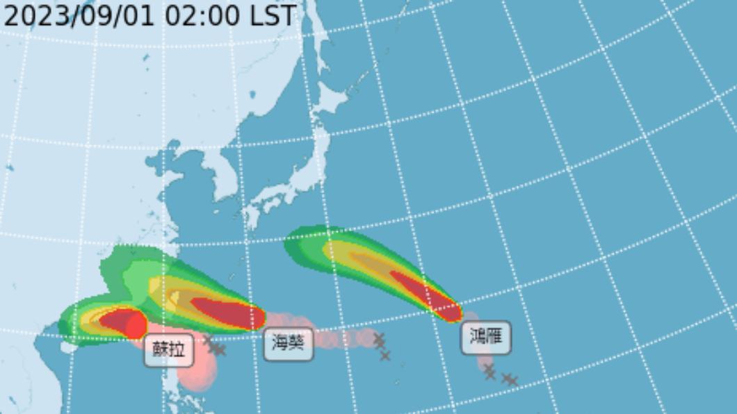 颱風蘇拉逼近香港 台港多個航班取消或調整