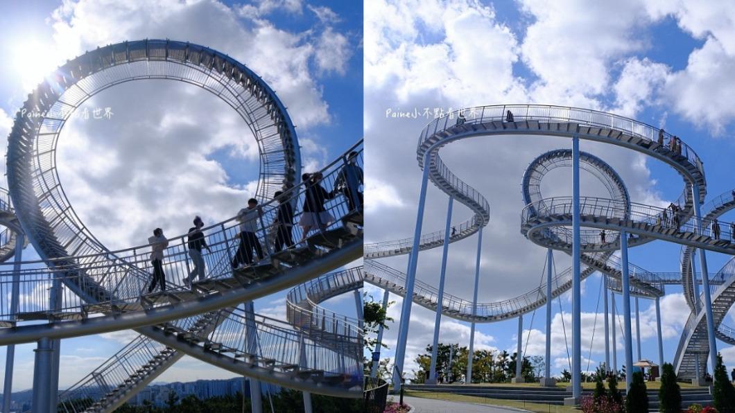 韓國打卡景點!免門票絕美空中步道 「行走版」鋼鐵雲霄飛車
