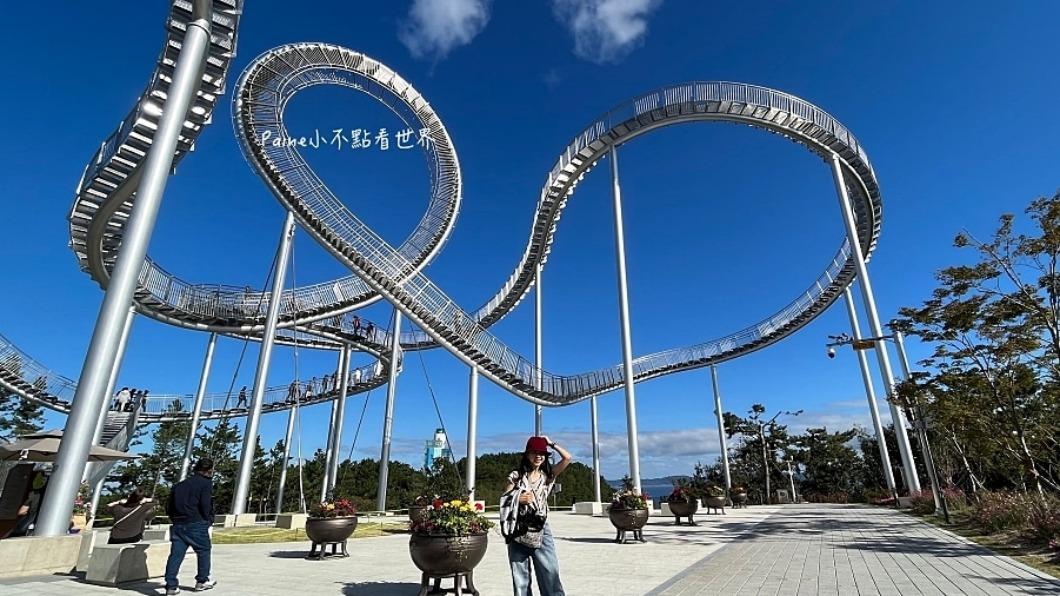 還有「鋼鐵愛心」可以打卡拍照。(圖/小不點看世界提供)