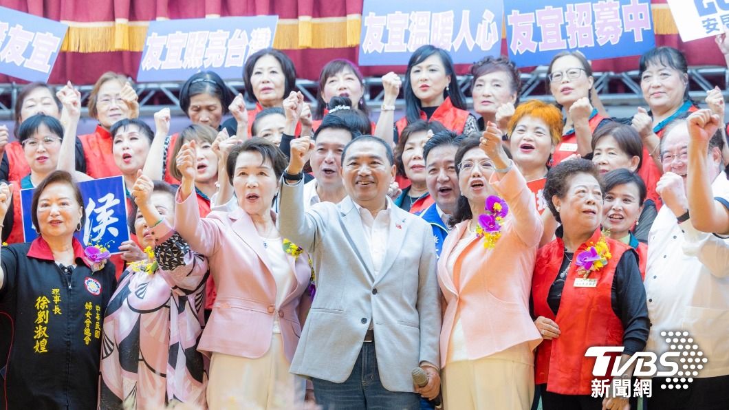 國民黨總統參選人侯友宜(圖/侯友宜競選辦公室提供)