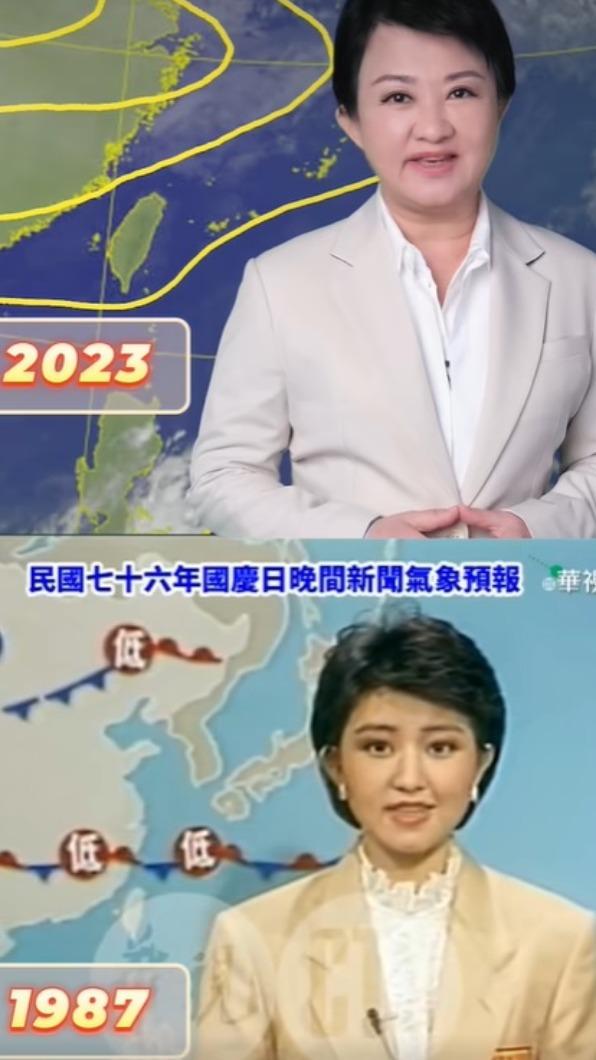 盧秀燕曾是新聞主播。(圖/翻攝自盧秀燕臉書)