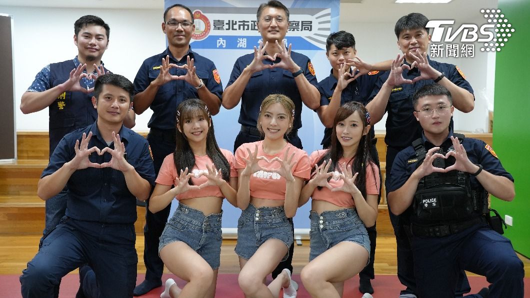 防範青少年誤入詐騙集團圈套 警方與富邦女孩齊宣導(圖/浪LIVE提供)