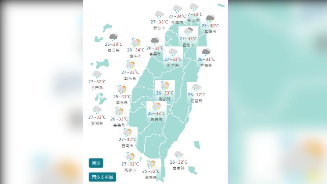 圖/中央氣象局