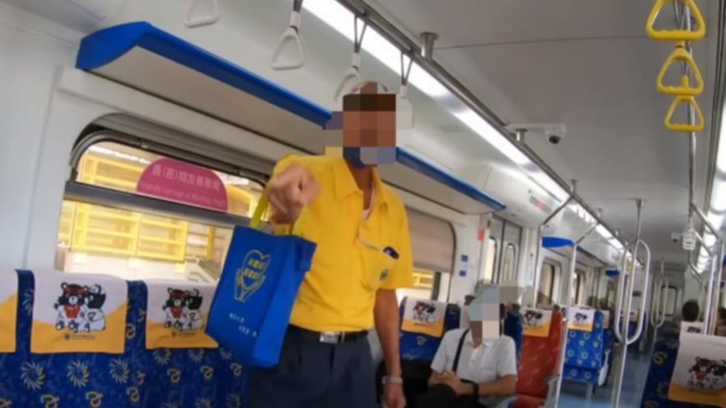 最後阿北硬闖票口進入月台搭車被副站長霸氣「拒送」。(圖/翻攝自Dukoff血汗臺鐵YT)