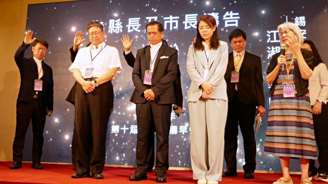 高虹安出席第10屆新竹祈禱早餐會 盼與「民間」共築城市