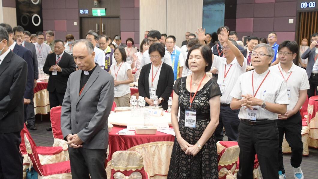 與會者共同祈禱。（圖／彰化縣政府提供）