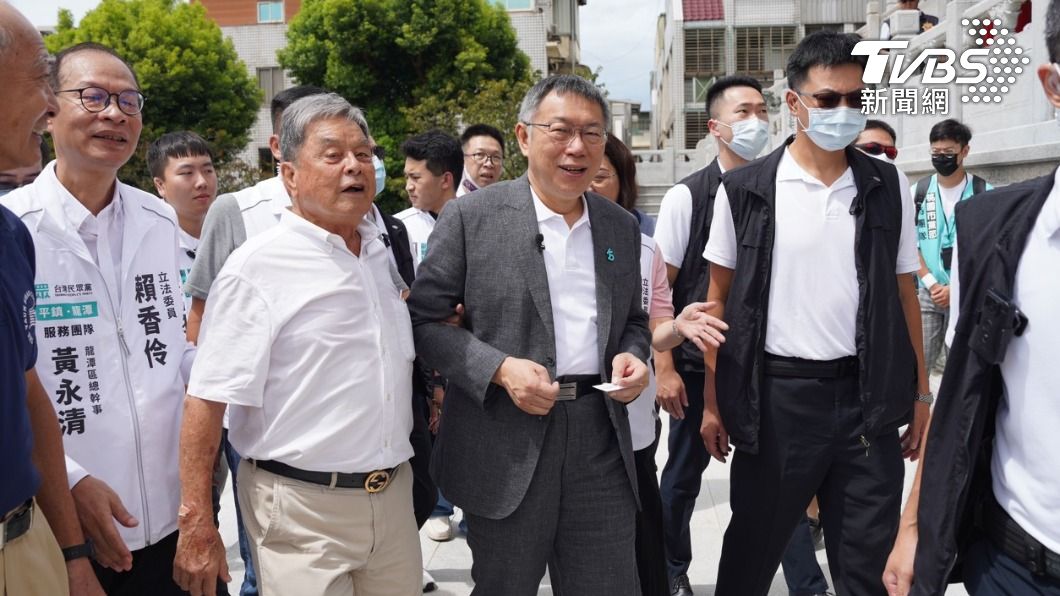 民眾黨總統參選人柯文哲(圖/民眾黨提供)