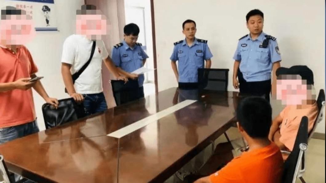 家屬透過警方協助,最終尋回2少年。(圖/翻攝自浙江法治報)