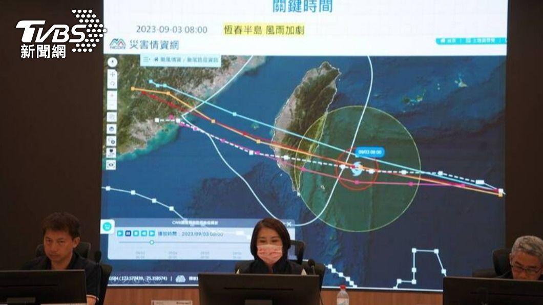 海葵颱風登陸!屏東縣「易成孤島地區」完成預防性撤離