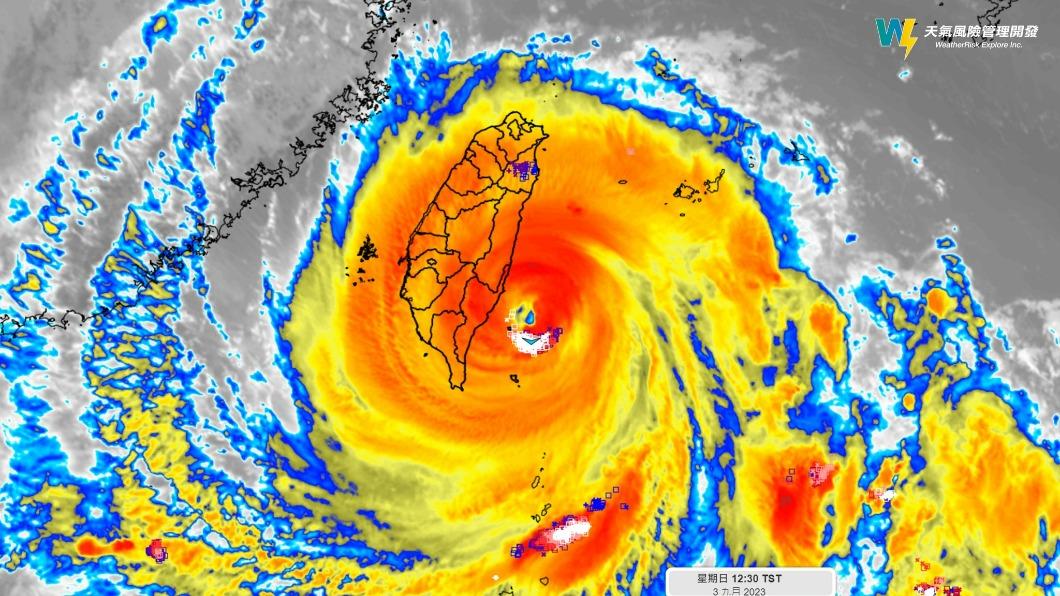 雲系已包覆台灣!海葵登陸前奮力開眼 專家示警:南部當心了