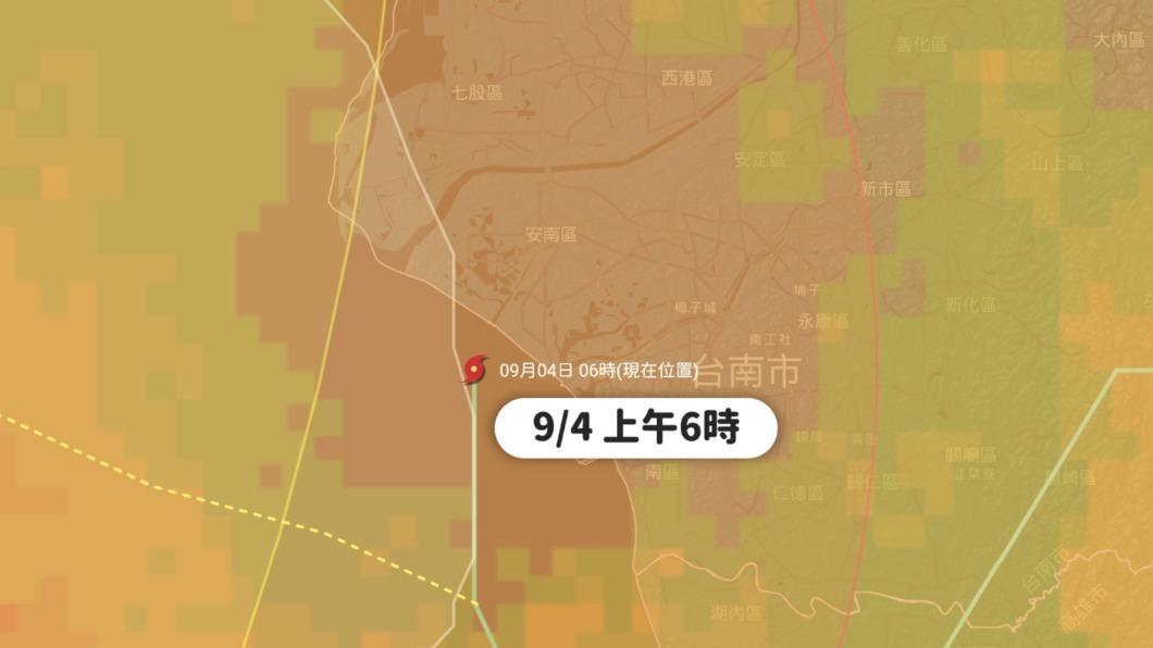 海葵「二次登陸」!最強核心眼牆掃高雄 專家曝最壞消息