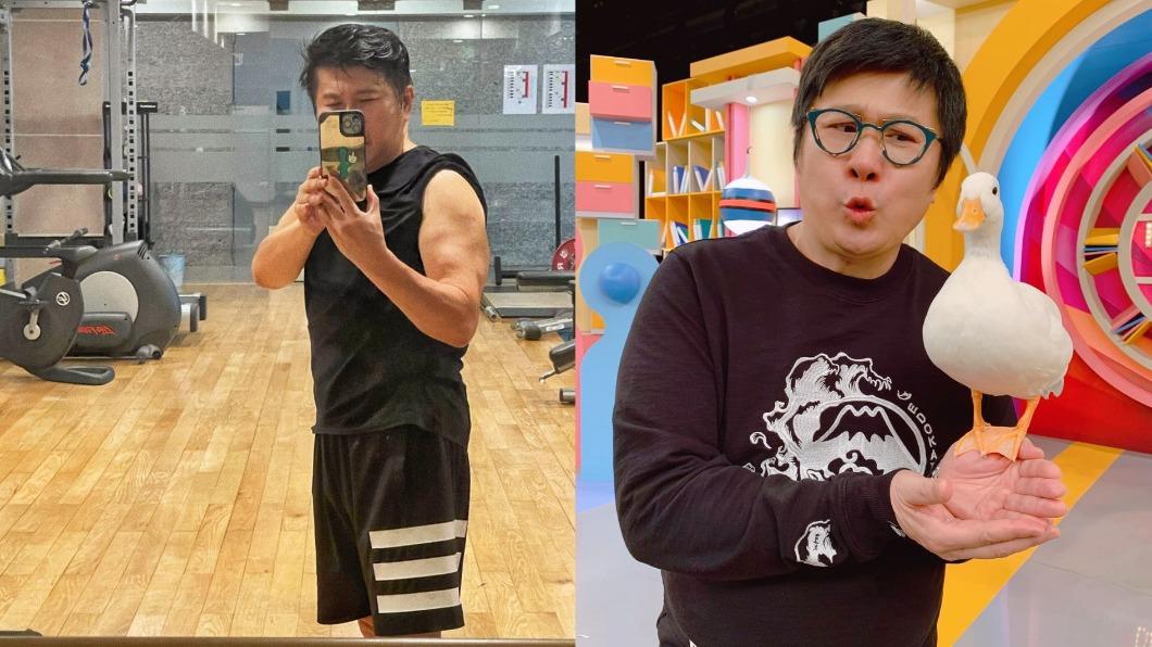 64歲超壯!胡瓜颱風天曬肌肉照 整排藍勾勾狂喊:太帥了