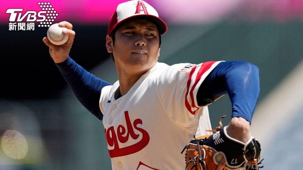 大谷翔平因右肘韌帶撕裂傷，天使宣布他本賽季將不再登板投球。（圖／達志影像美聯社）