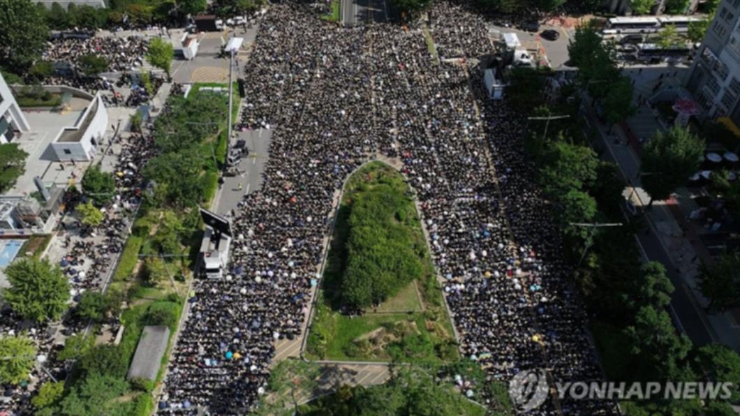 全韓教師將在南韓國會、各地教育廳等舉行集體追悼活動。(圖/翻攝自《韓聯社》)