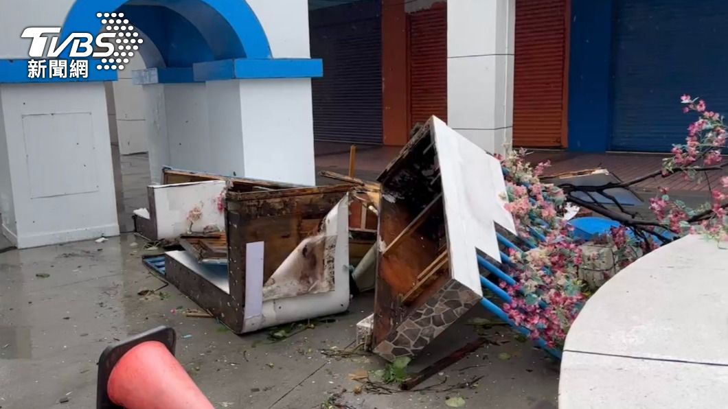 海葵狠掃高雄!旗津網美聖地滿目瘡痍、豪華露營區二度淪廢墟