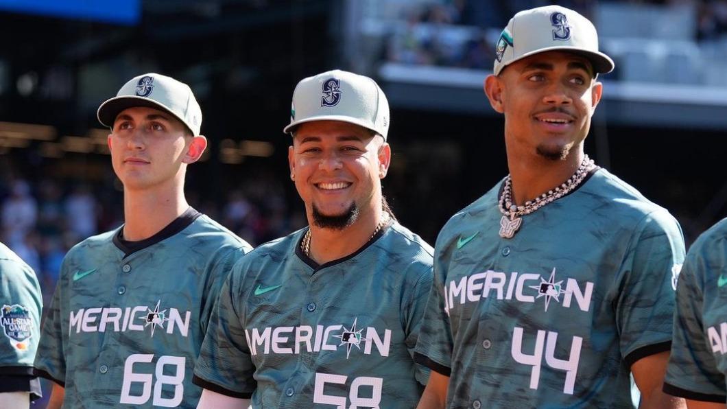 水手投手(中)Luis Castillo。(圖/翻攝自Seattle Mariners Instagram)