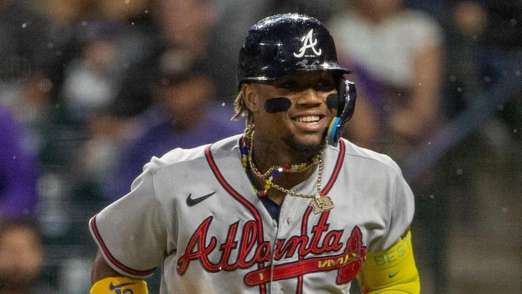 勇士球星Ronald Acuña Jr.。（圖／翻攝自Atlanta Braves Instagram）
