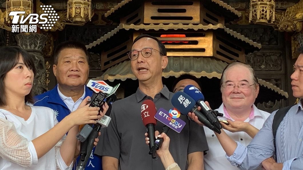 中常委與郭台銘同台 朱立倫:違紀行為不見容於黨紀