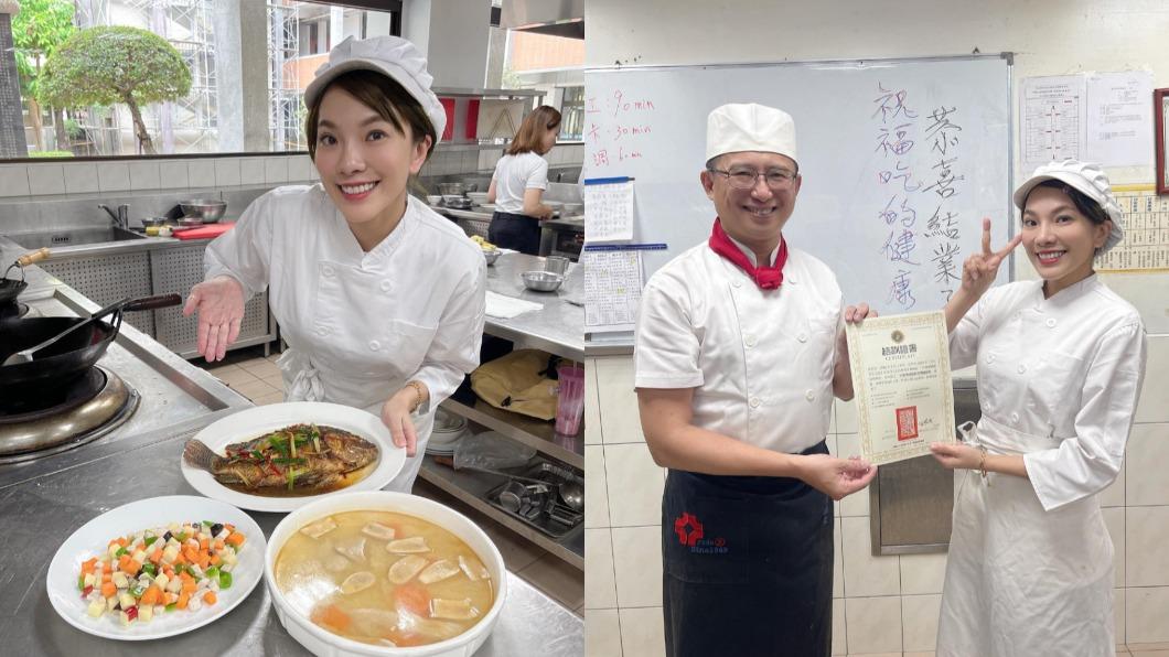 小優成功考取中餐丙級執照! 挑戰「人生第一次」:含淚撐完