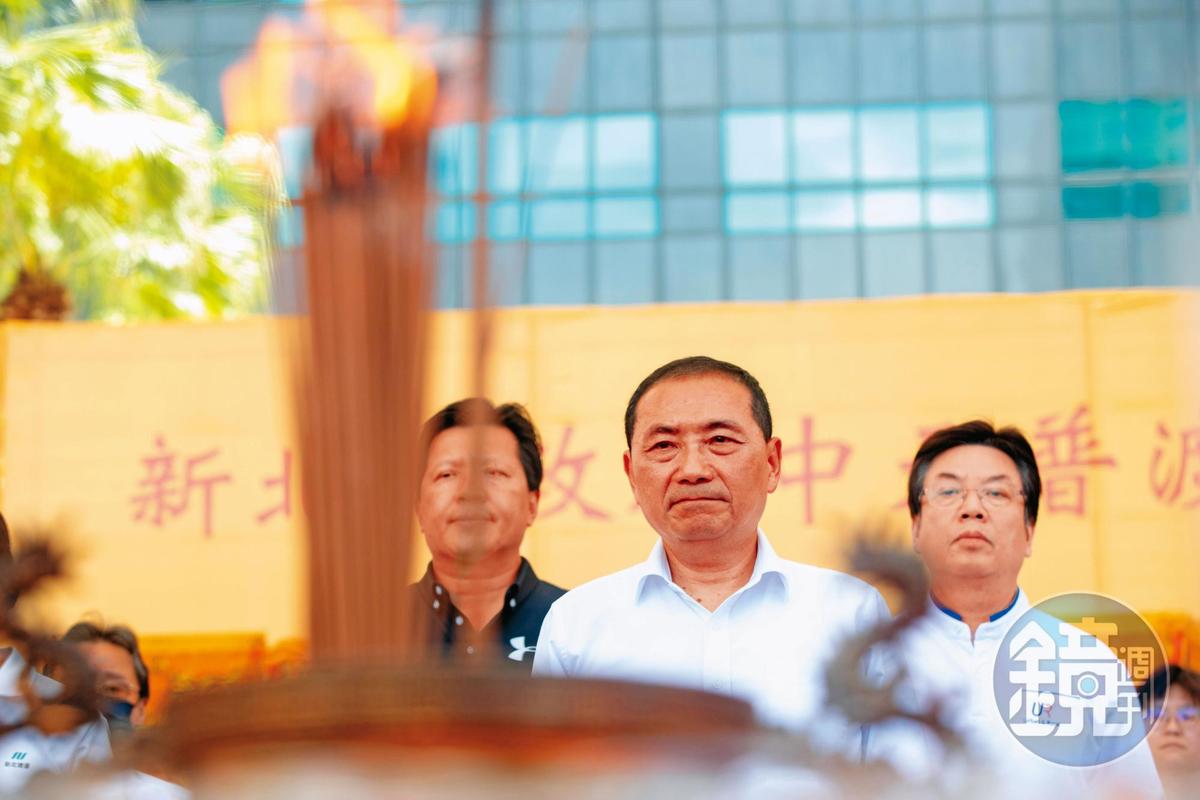 有別於黨中央正面看待藍白合，侯友宜顯得興趣缺缺，只願談下架民進黨。（圖／鏡週刊）