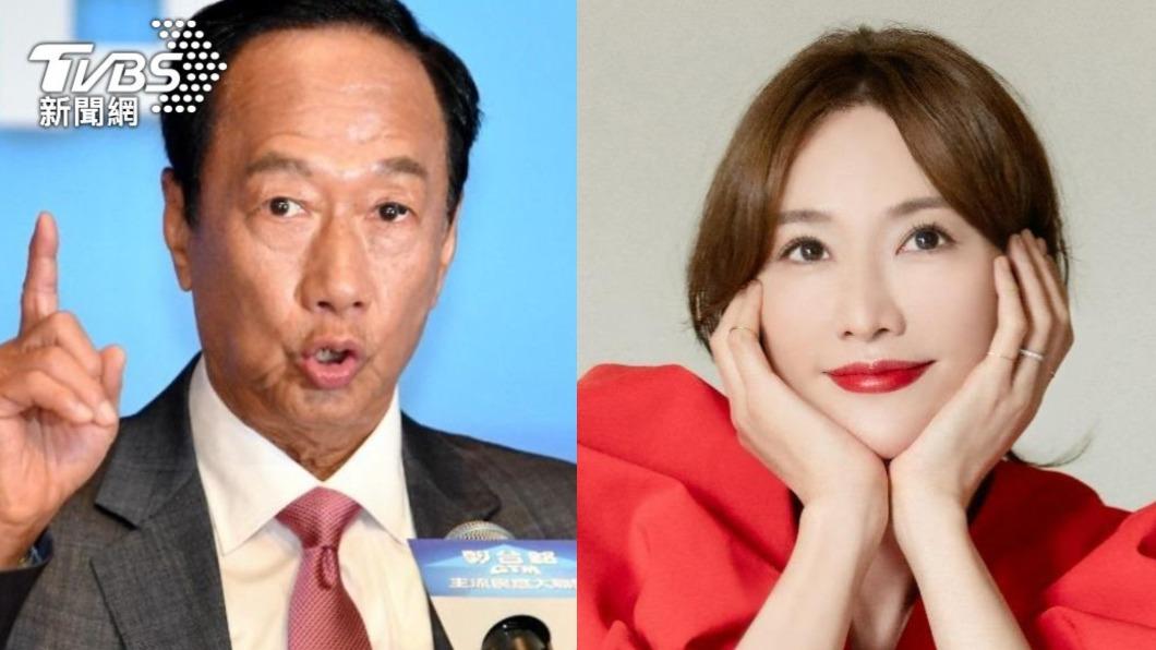 林志玲、郭台銘否認副手傳言。(圖/胡瑞麒攝、志玲姊姊慈善基金會提供)