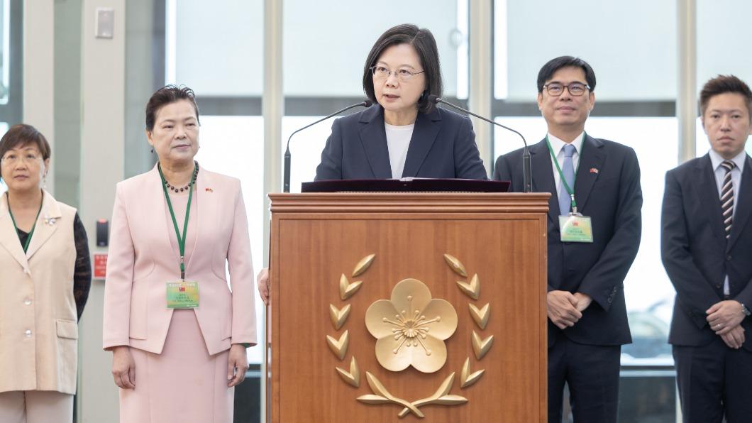 蔡英文今啟程出訪史瓦帝尼。（圖/總統府提供）