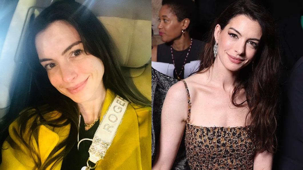安海瑟薇擁有一雙靈動大眼。(圖/翻攝自IG@annehathaway)