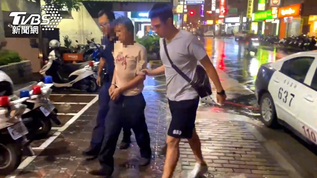 楊男被警方移送法辦。(圖/TVBS)