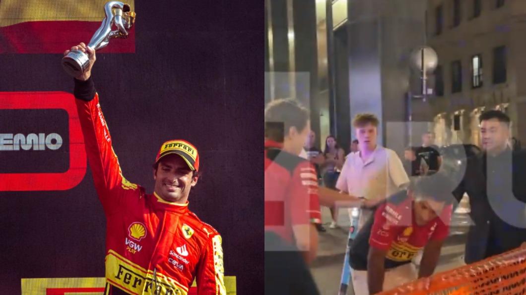 有片/千萬名錶當街被幹走 F1車手親逮搶匪畫面曝光