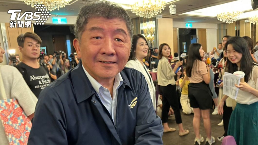賴清德台北市競選總部主委陳時中。(圖/黃宣尹攝)