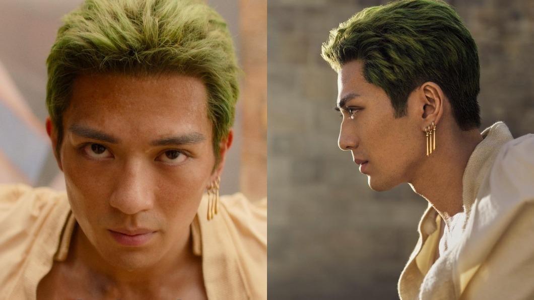 新田真劍佑飾演的「索隆」是主演中唯一的亞裔。（圖／翻攝自IG@netflix、mackenyu）