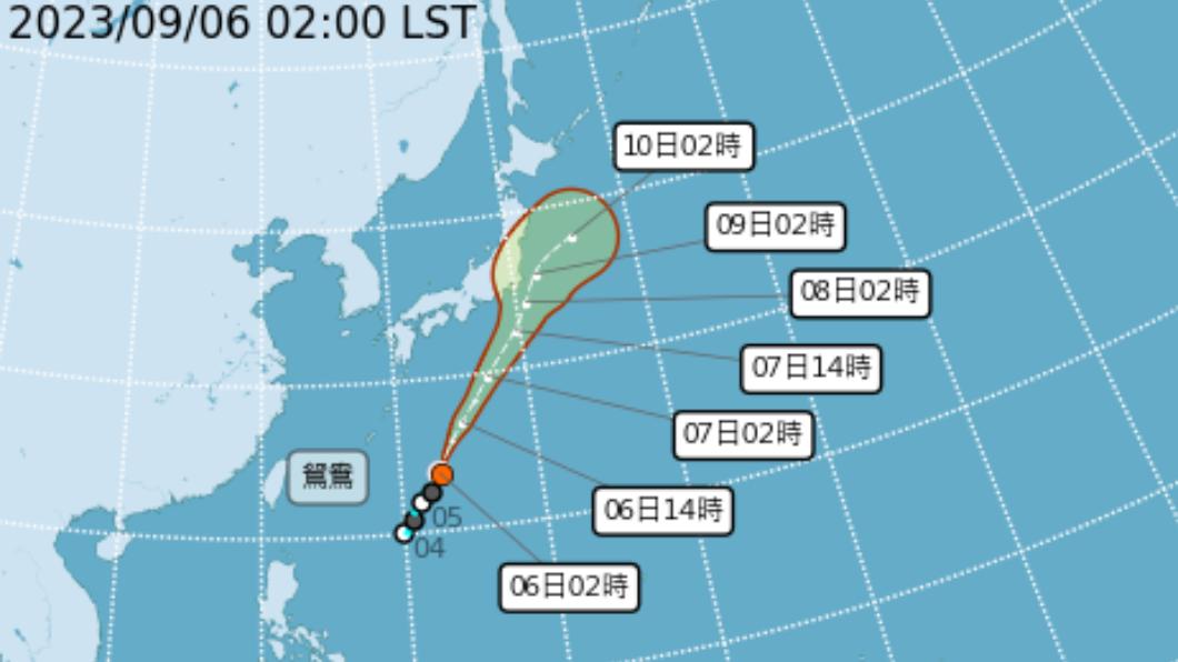 大低壓帶水氣增加 中南部.東部地區嚴防午後強降雨
