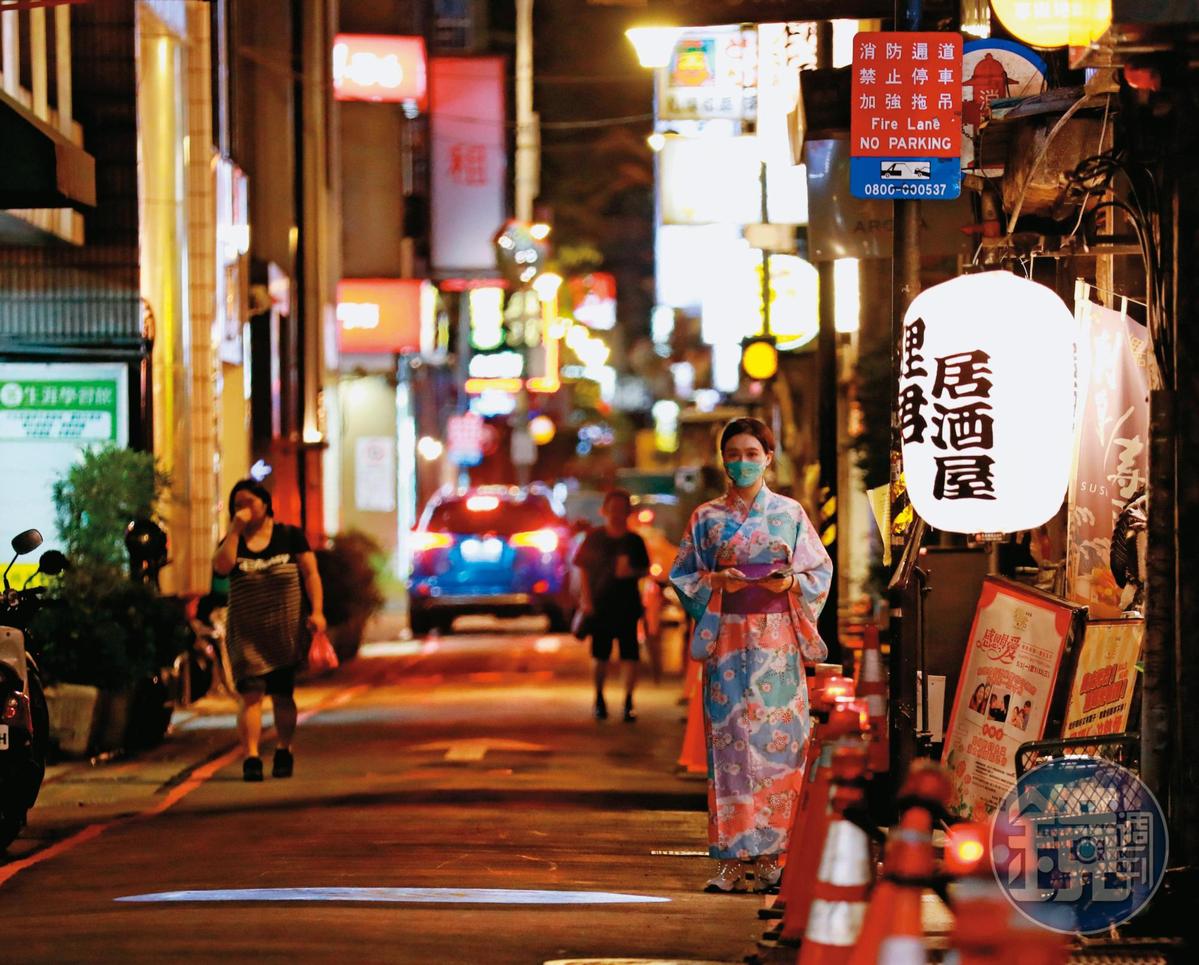 北市條通地區原為日本官員宿舍所在地,包括餐廳、酒店至今仍充滿日式風情。(圖/鏡週刊)