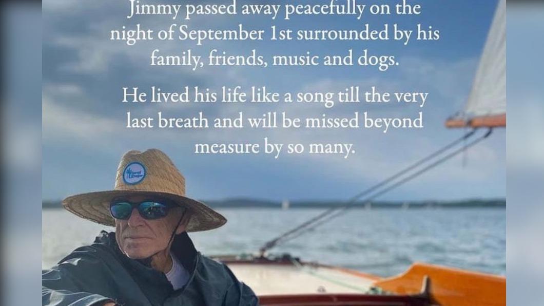 吉米巴菲特官方IG證實消息。(圖/翻攝自Jimmy Buffett IG)