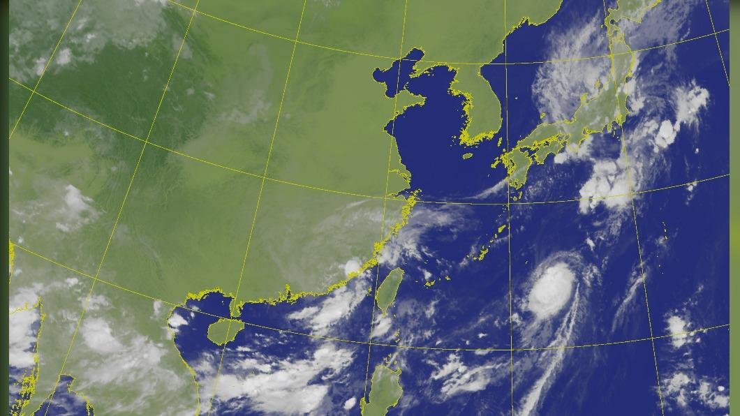台灣受到低壓帶影響,午後雷陣雨狀況加劇。(圖/氣象局)