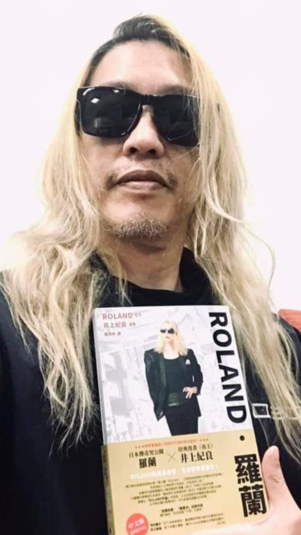 鈞董撞臉日本第一男公關羅蘭。(圖/獨一無二娛樂文化提供)
