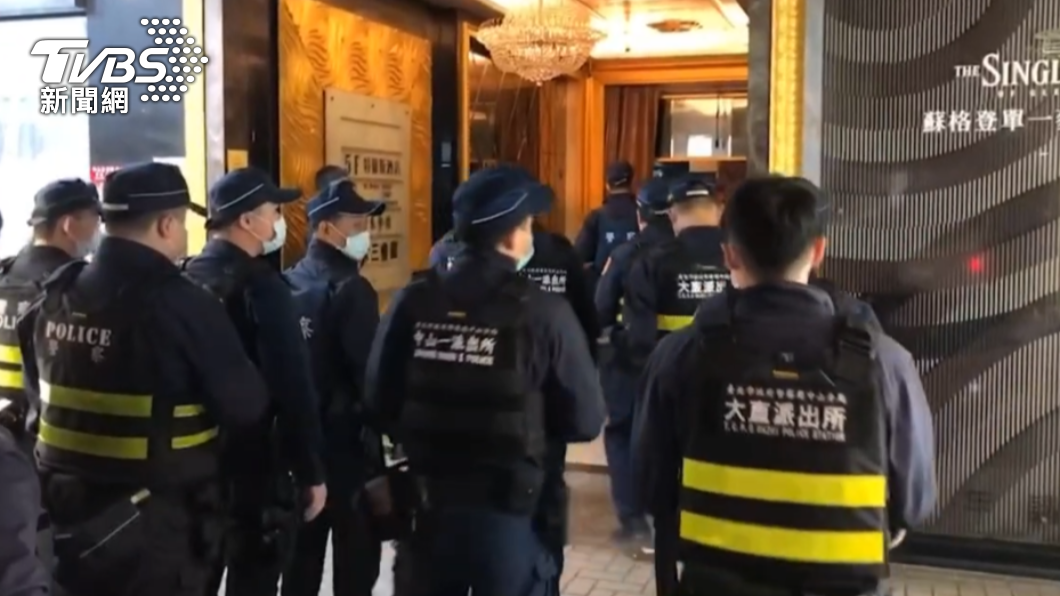 條通商圈酒店一名小姐表示自己遭黑幫恐嚇,警方表示今未獲報。(圖/TVBS)