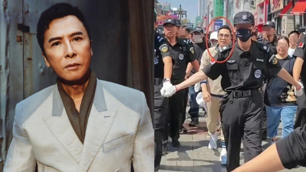 甄子丹超大牌!上街帶保安護送「喝趕民眾」 過3天才發道歉文