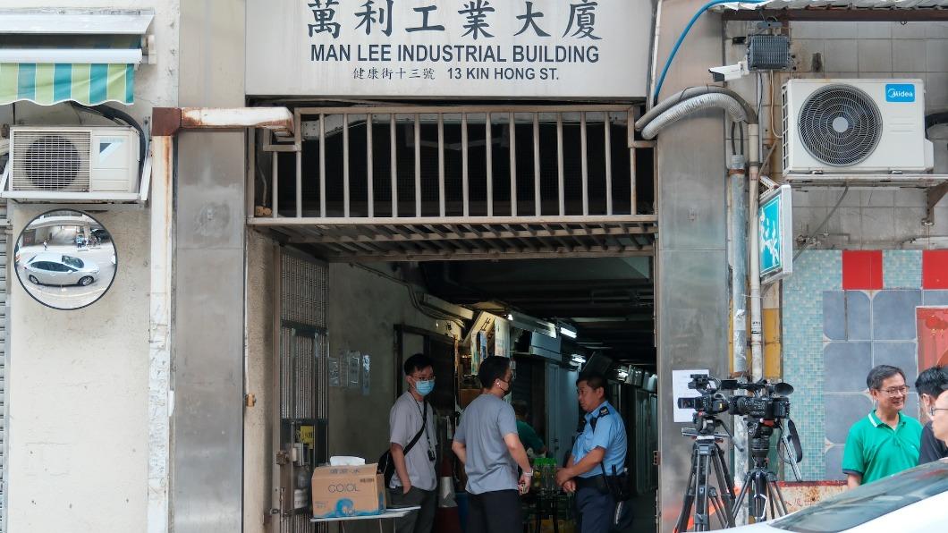 一名26歲男子墜樓身亡。（圖／香港01提供）