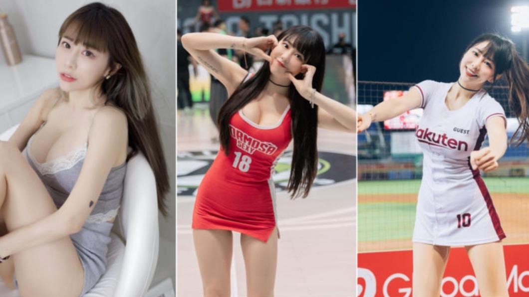 梓梓先後在中華職棒與P. League+職籃球隊擔任啦啦隊員。(圖/翻攝自梓梓IG)